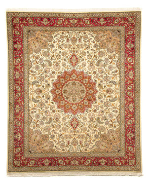Persisk tæppe - Tabriz - Royal - 251 x 204 cm - beige