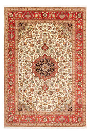 Persisk tæppe - Tabriz - Royal - 296 x 204 cm - rød