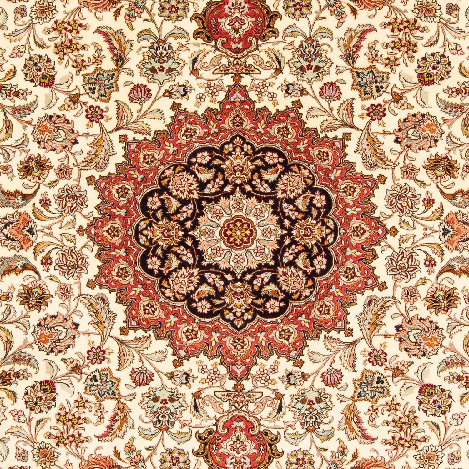 Persisk tæppe - Tabriz - Royal - 296 x 204 cm - rød