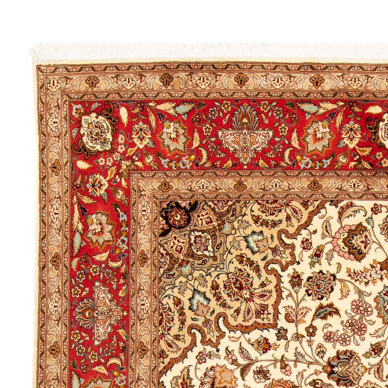 Persisk tæppe - Tabriz - Royal - 296 x 204 cm - rød
