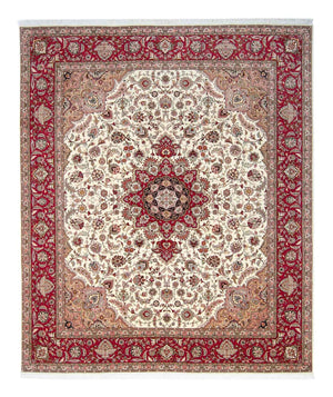 Persisk tæppe - Tabriz - Royal - 300 x 250 cm - rød
