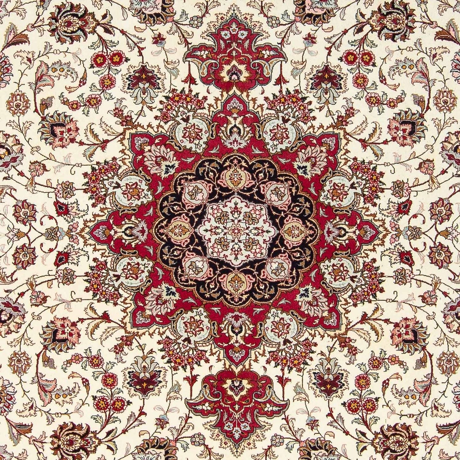 Persisk tæppe - Tabriz - Royal - 300 x 250 cm - rød