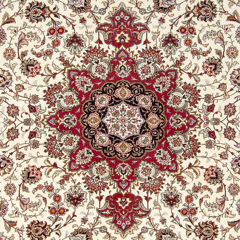 Persisk tæppe - Tabriz - Royal - 300 x 250 cm - rød