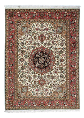 Persisk tæppe - Tabriz - Royal - 204 x 154 cm - beige