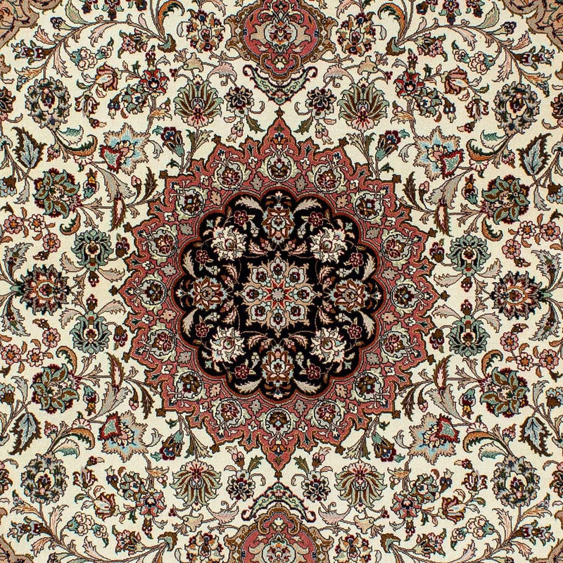 Persisk tæppe - Tabriz - Royal - 204 x 154 cm - beige