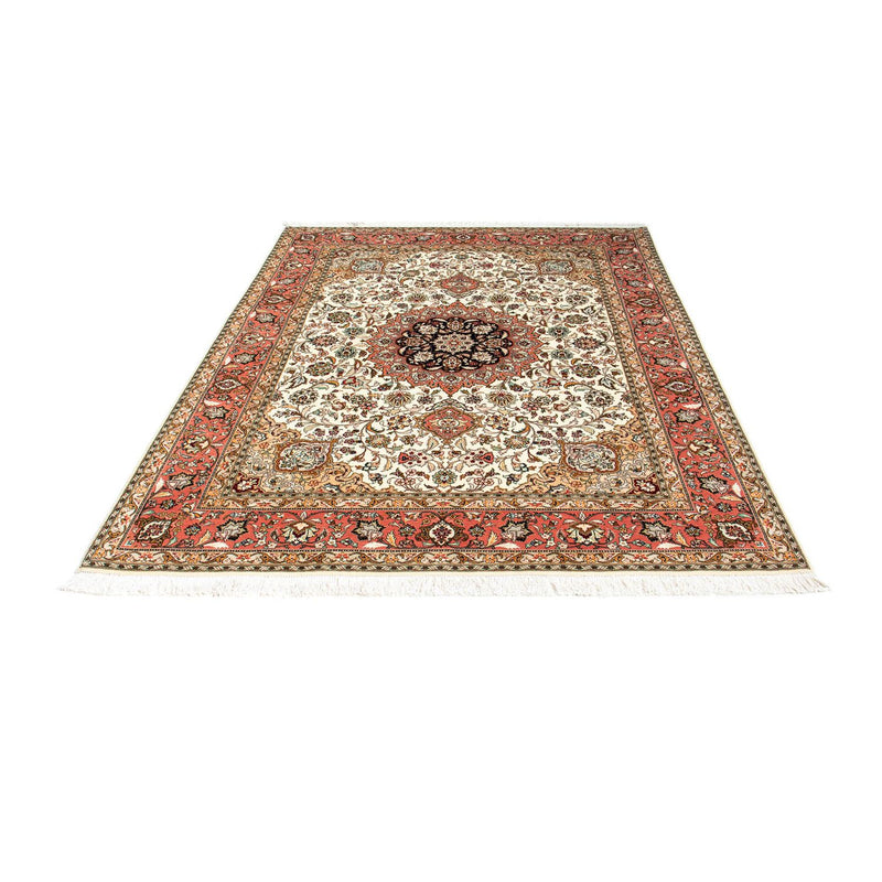 Persisk tæppe - Tabriz - Royal - 204 x 154 cm - beige