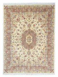 Persisk tæppe - Tabriz - Royal - 195 x 153 cm - beige