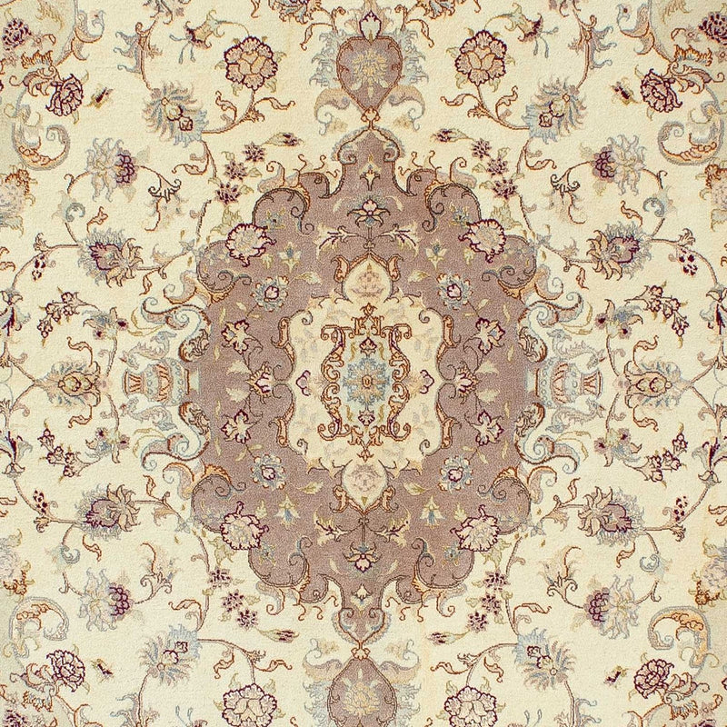Persisk tæppe - Tabriz - Royal - 195 x 153 cm - beige