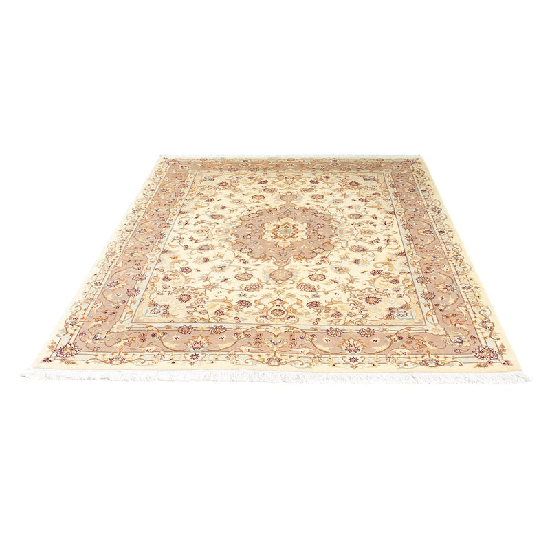 Persisk tæppe - Tabriz - Royal - 195 x 153 cm - beige