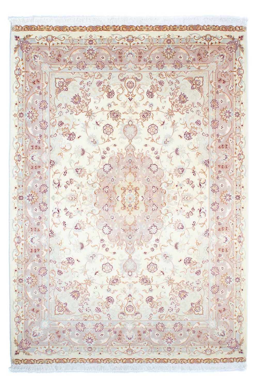 Persisk tæppe - Tabriz - Royal - 245 x 170 cm - beige