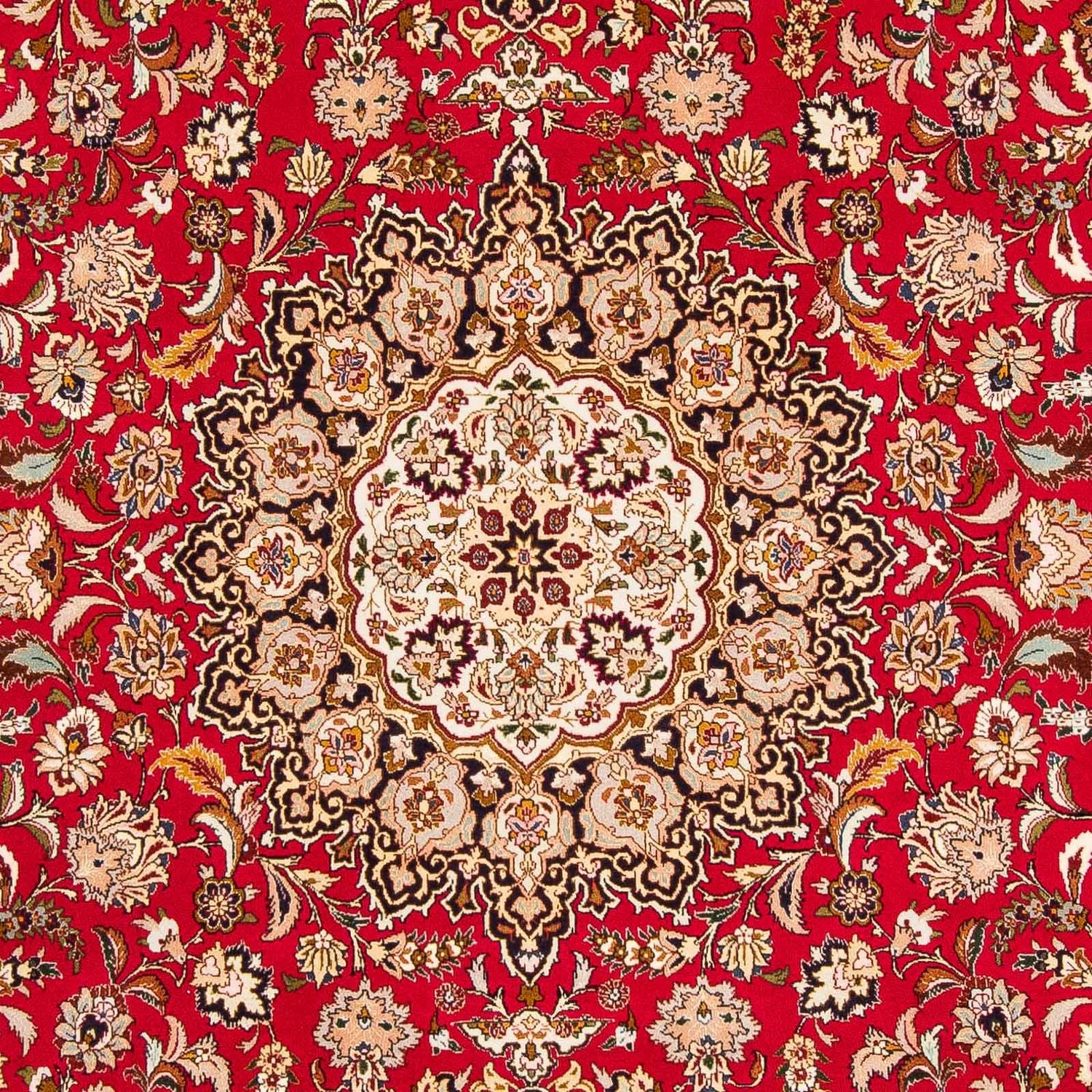 Persisk tæppe - Tabriz - Royal - 303 x 205 cm - rød