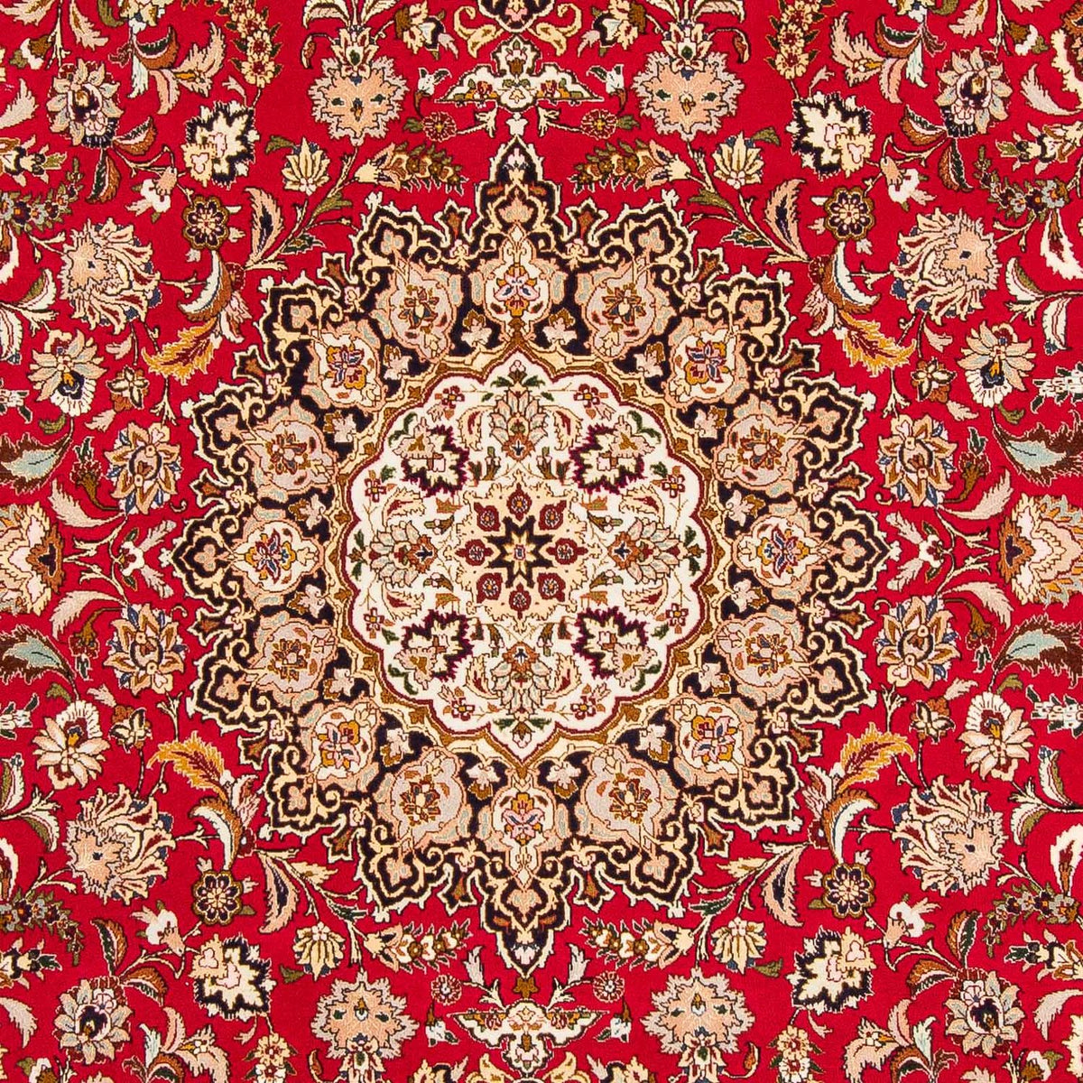 Persisk tæppe - Tabriz - Royal - 303 x 205 cm - rød