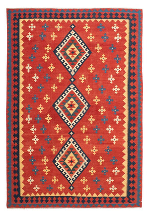 Kelim-tæppe - orientalsk - 300 x 210 cm - rust