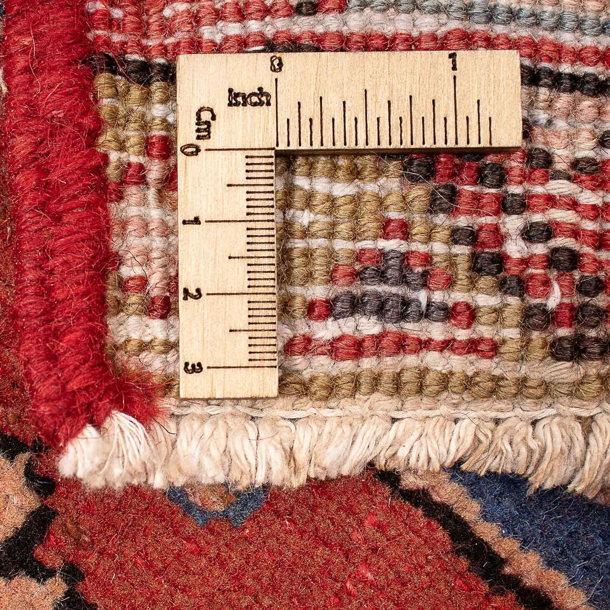 Persisk tæppe - Nomadisk - 362 x 258 cm - lysrød