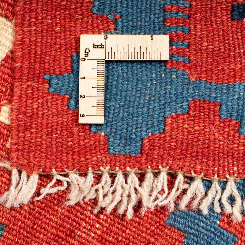 Kelim-tæppe - orientalsk - 307 x 199 cm - rød