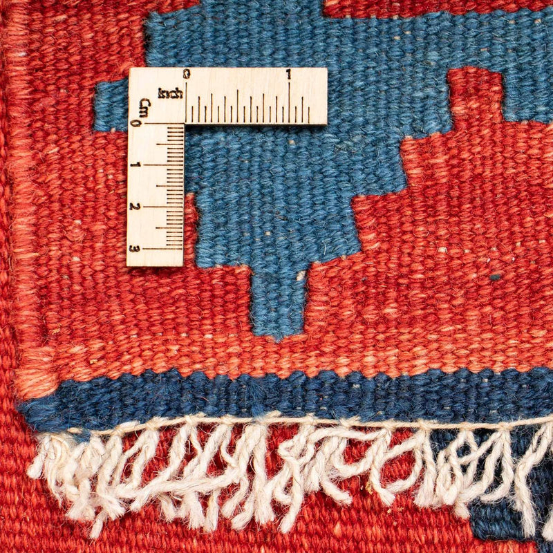 Kelim-tæppe - orientalsk - 314 x 204 cm - rød