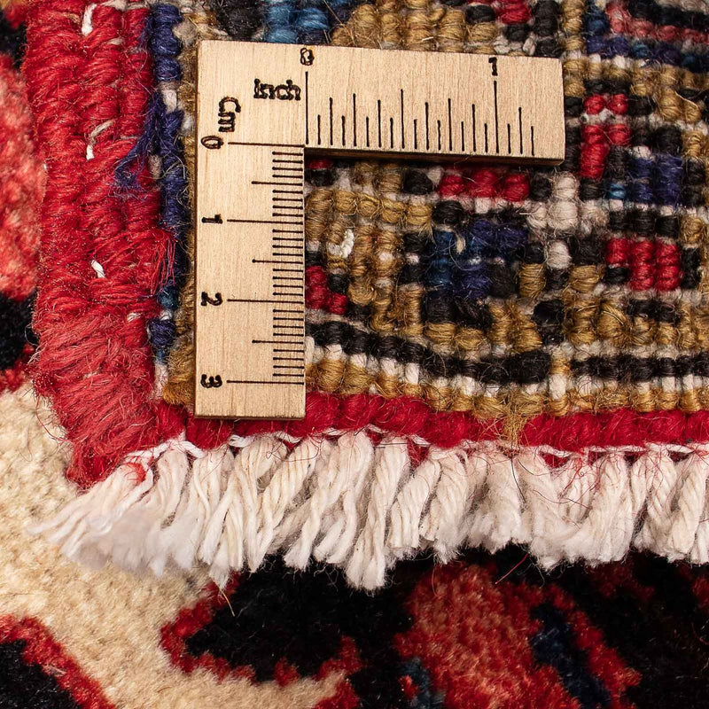 Persisk tæppe - Nomadisk - 344 x 240 cm - lysrød