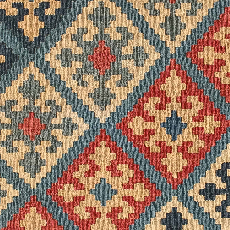 Kelim-tæppe - orientalsk - 170 x 126 cm - flerfarvet