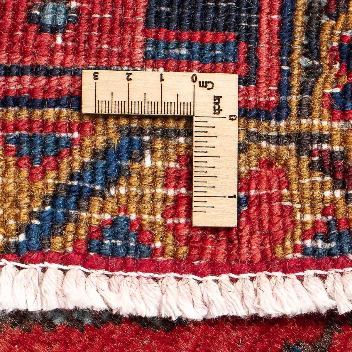 Persisk tæppe - Nomadisk - 355 x 257 cm - lysrød