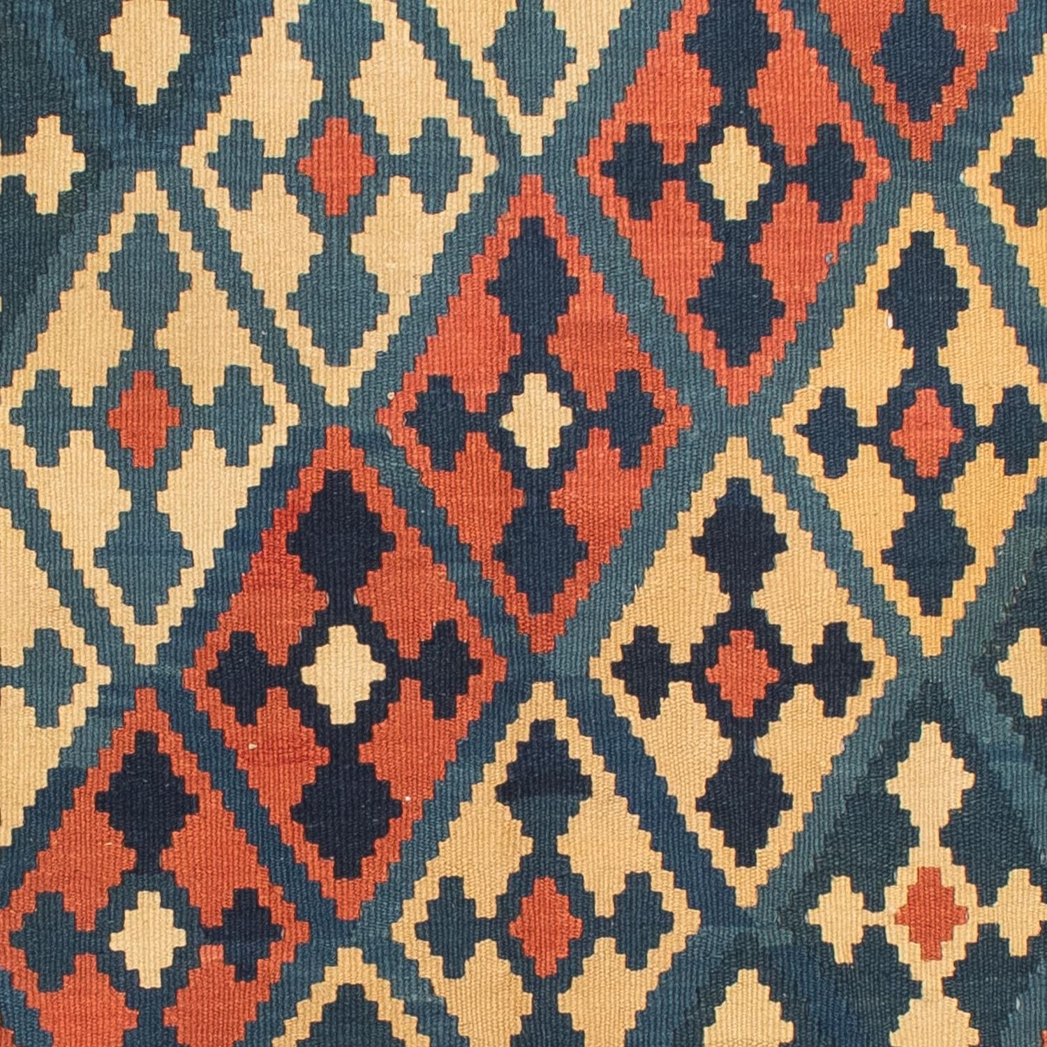 Kelim-tæppe - orientalsk - 176 x 130 cm - flerfarvet