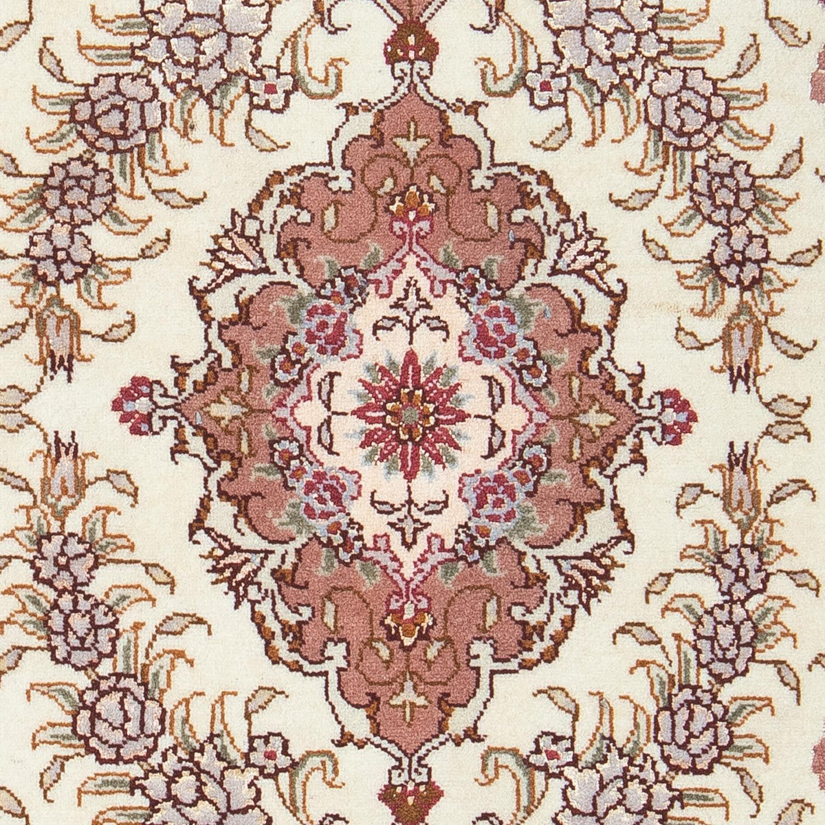 Persisk tæppe - Tabriz - Royal - 93 x 61 cm - beige