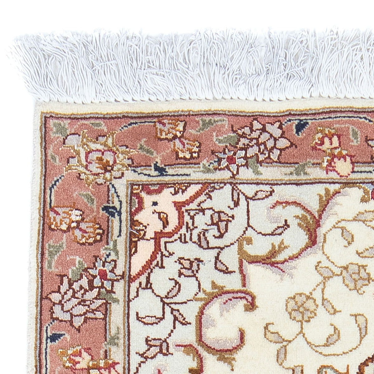 Persisk tæppe - Tabriz - Royal - 93 x 61 cm - beige