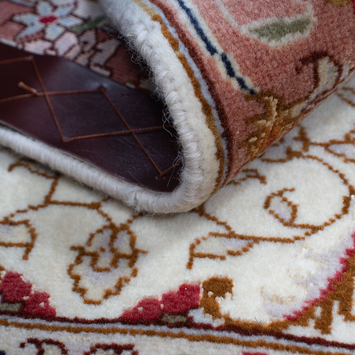 Persisk tæppe - Tabriz - Royal - 93 x 61 cm - beige