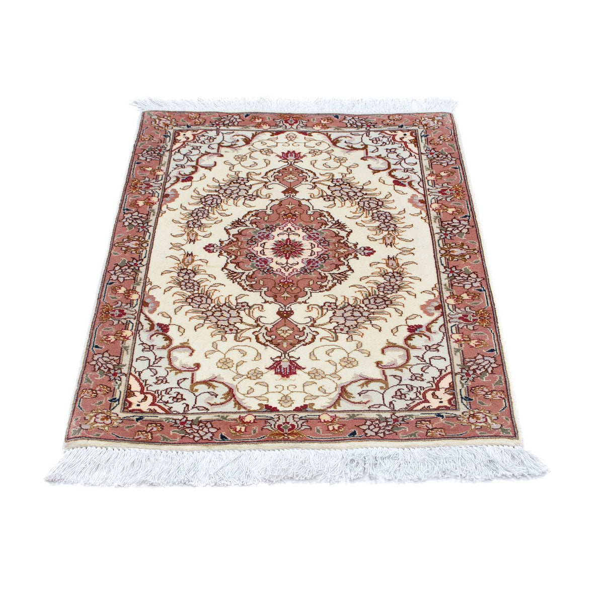 Persisk tæppe - Tabriz - Royal - 93 x 61 cm - beige