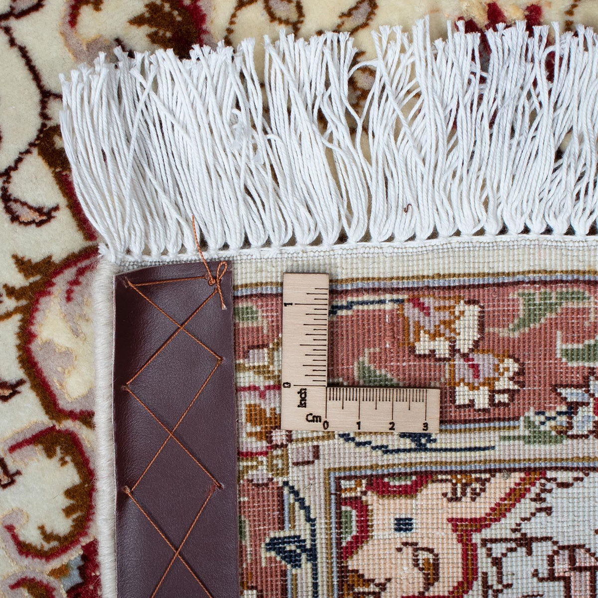 Persisk tæppe - Tabriz - Royal - 93 x 61 cm - beige