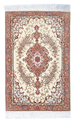 Persisk tæppe - Tabriz - Royal - 92 x 60 cm - beige