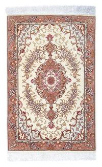 Persisk tæppe - Tabriz - Royal - 92 x 60 cm - beige
