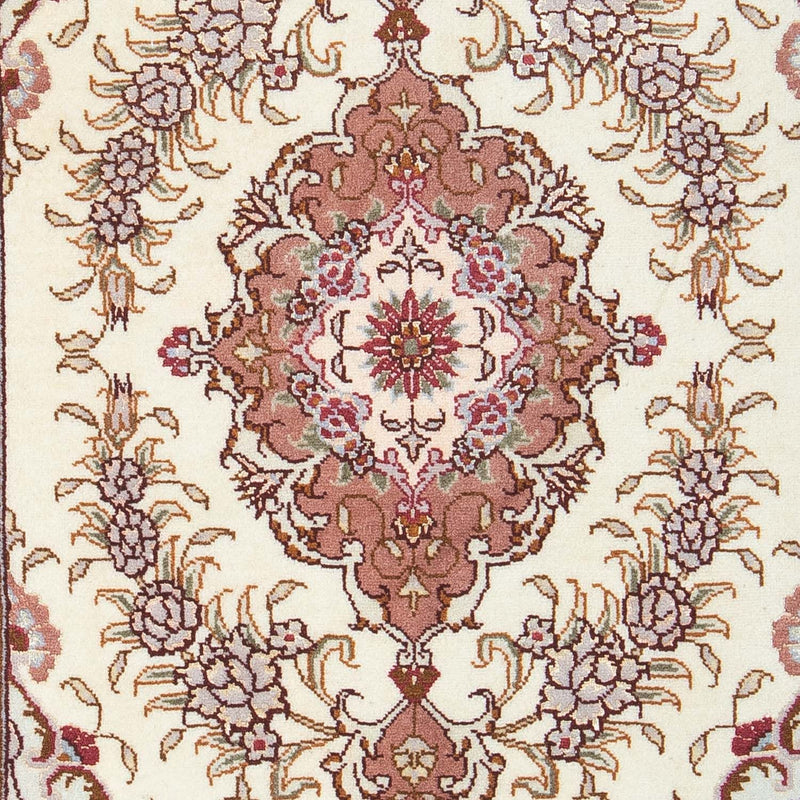 Persisk tæppe - Tabriz - Royal - 92 x 60 cm - beige