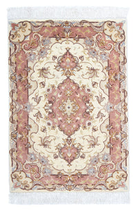 Persisk tæppe - Tabriz - Royal - 89 x 60 cm - beige