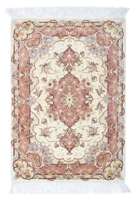 Persisk tæppe - Tabriz - Royal - 89 x 62 cm - beige