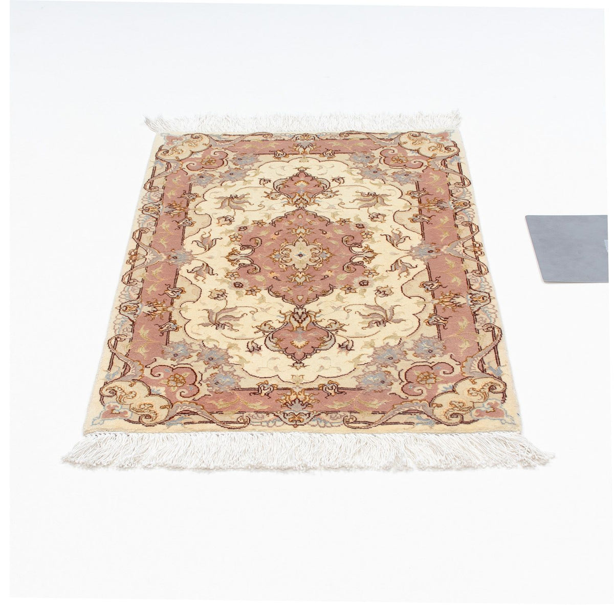 Persisk tæppe - Tabriz - Royal - 89 x 62 cm - beige