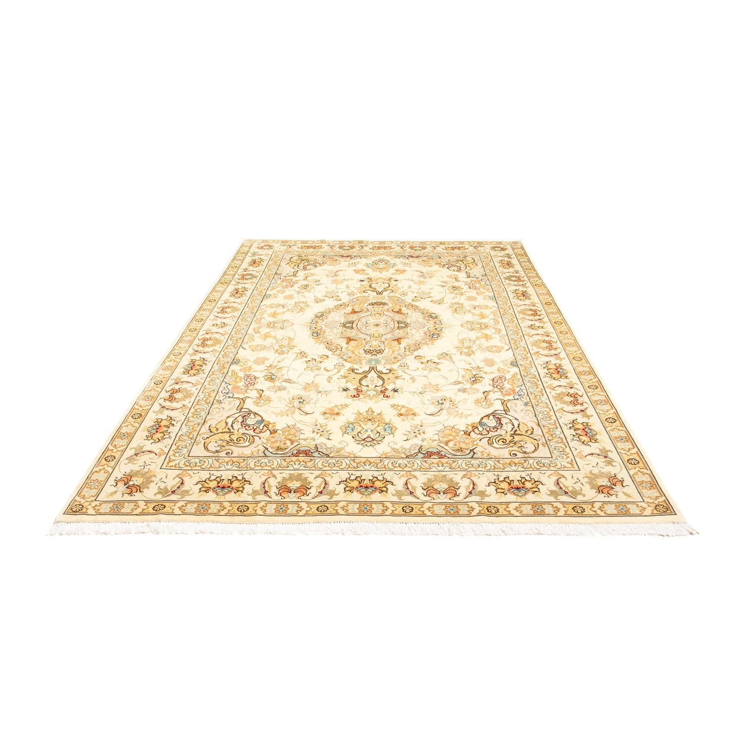 Persisk tæppe - Tabriz - Royal - 307 x 198 cm - beige
