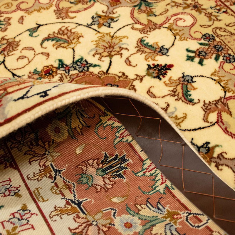 Persisk tæppe - Tabriz - Royal - 144 x 100 cm - beige