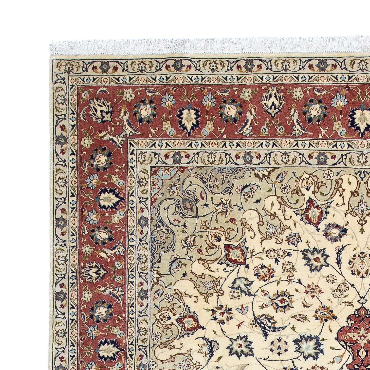 Persisk tæppe - Tabriz - Royal - 308 x 205 cm - beige