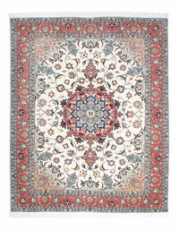 Persisk tæppe - Tabriz - Royal - 193 x 158 cm - beige