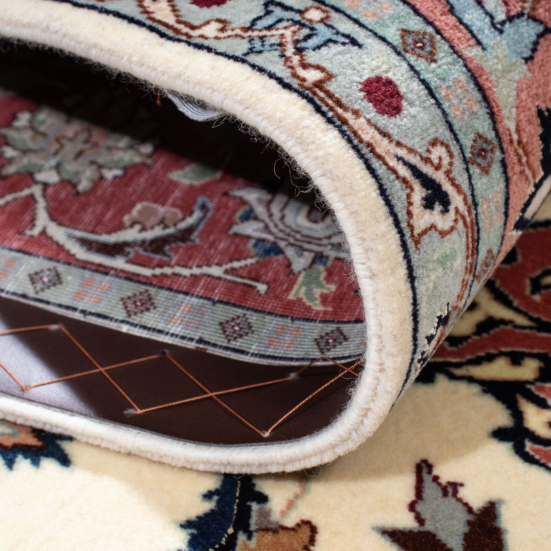 Persisk tæppe - Tabriz - Royal - 193 x 158 cm - beige