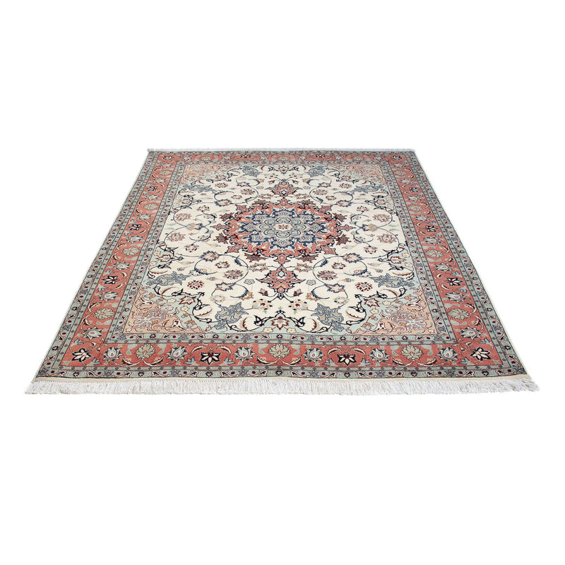 Persisk tæppe - Tabriz - Royal - 193 x 158 cm - beige