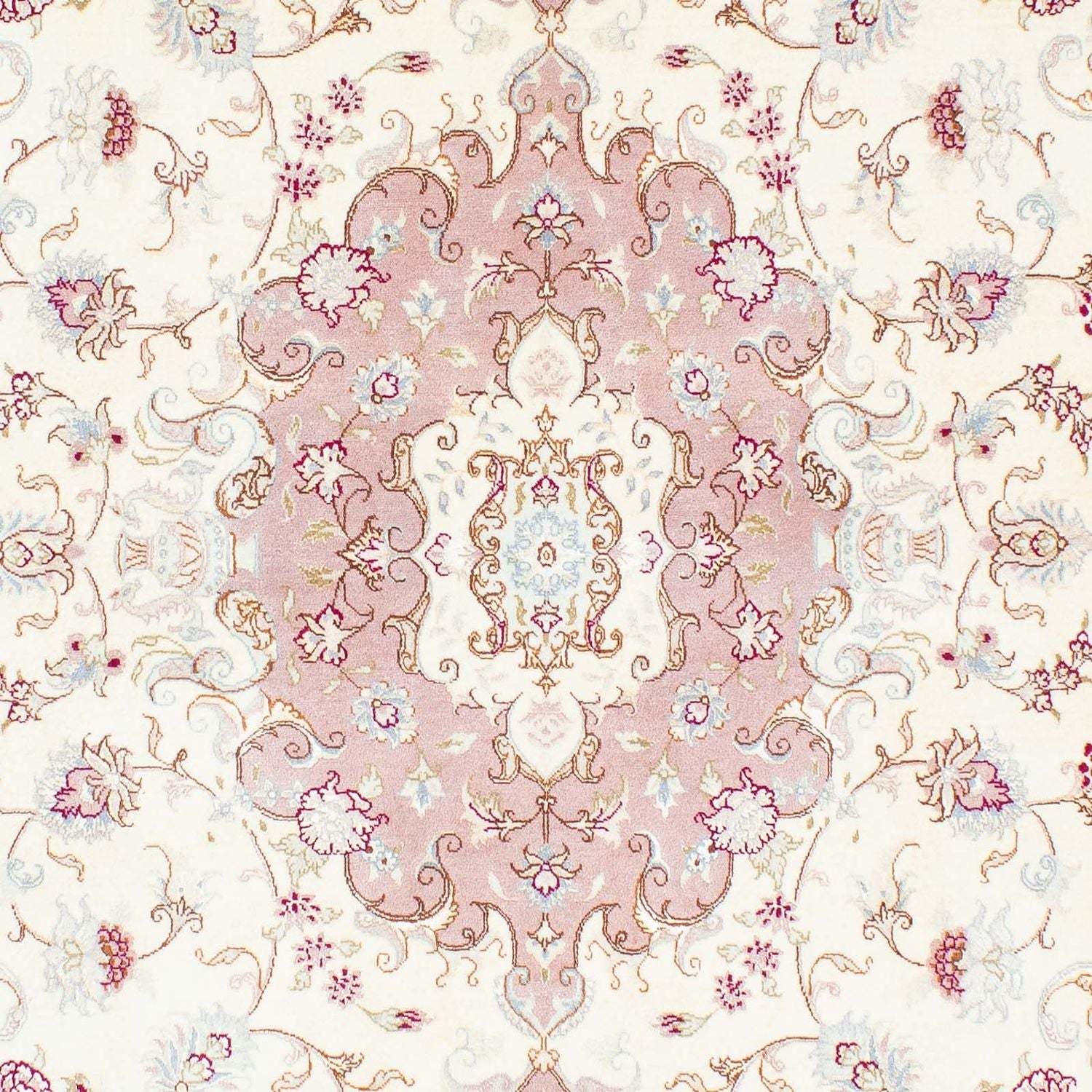 Persisk tæppe - Tabriz - Royal - 246 x 167 cm - beige