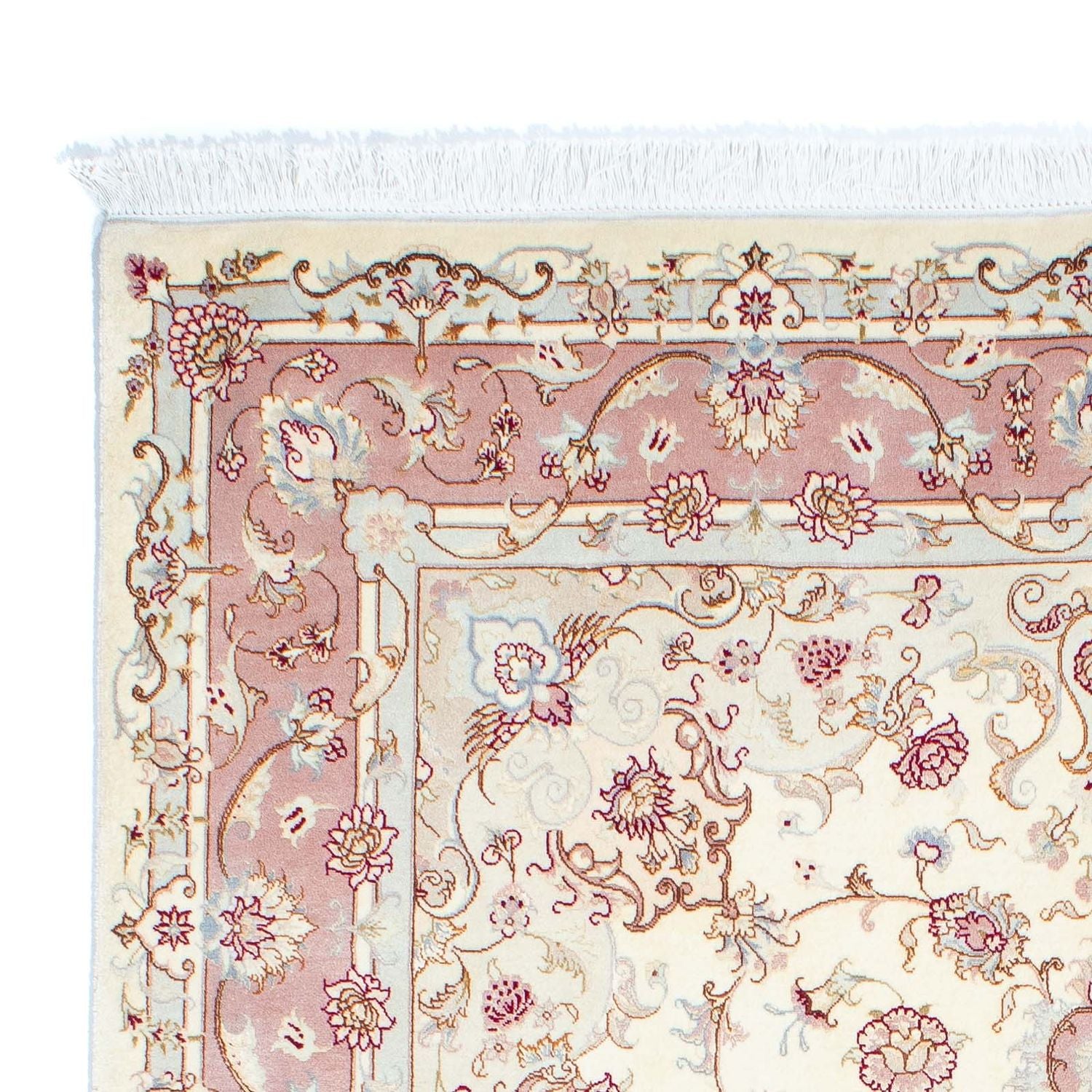 Persisk tæppe - Tabriz - Royal - 246 x 167 cm - beige