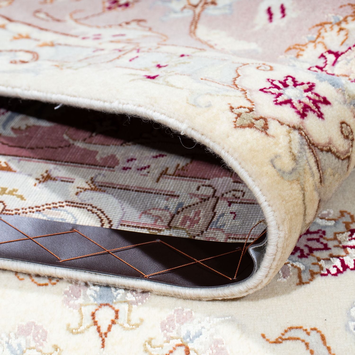 Persisk tæppe - Tabriz - Royal - 246 x 167 cm - beige