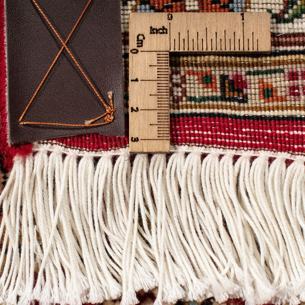 Persisk tæppe - Tabriz - Royal firkantet  - 203 x 203 cm - rød