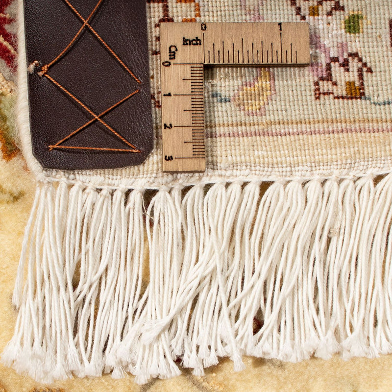 Persisk tæppe - Tabriz - Royal firkantet  - 210 x 202 cm - beige