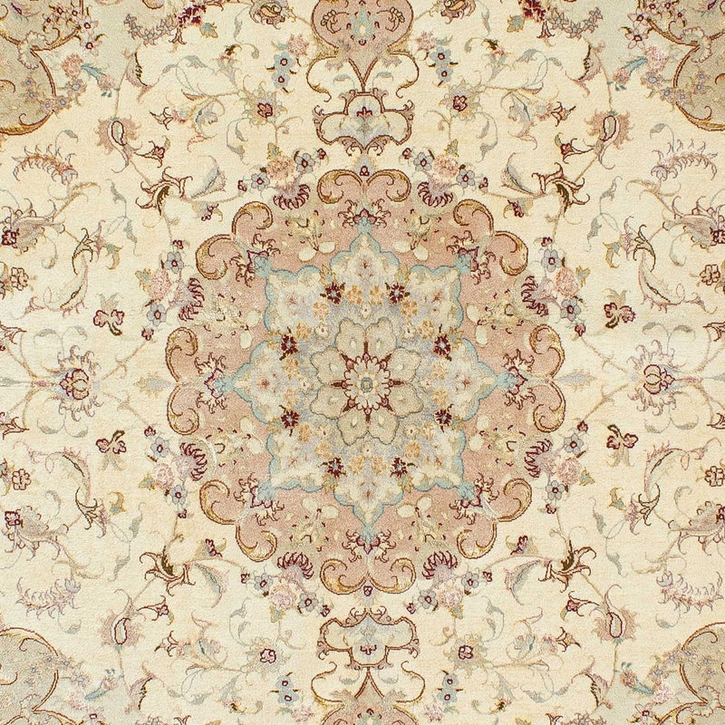 Persisk tæppe - Tabriz - Royal - 208 x 156 cm - beige
