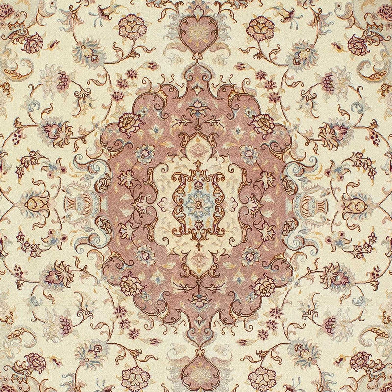 Persisk tæppe - Tabriz - Royal - 196 x 149 cm - beige