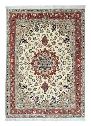 Persisk tæppe - Tabriz - Royal - 201 x 156 cm - beige