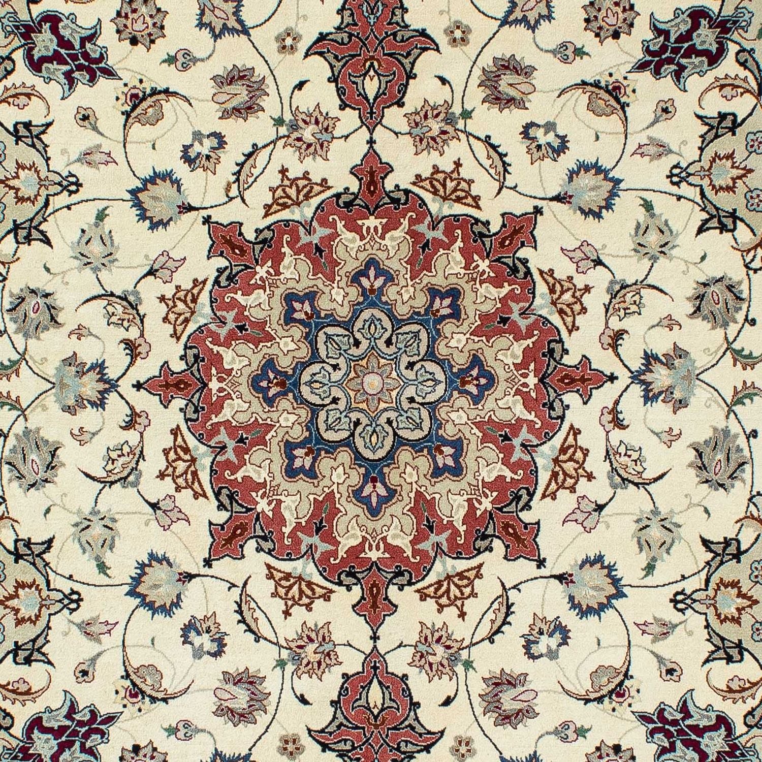 Persisk tæppe - Tabriz - Royal - 201 x 156 cm - beige